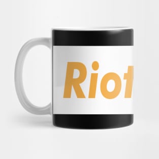 Riot Fest Meat Brown Mug